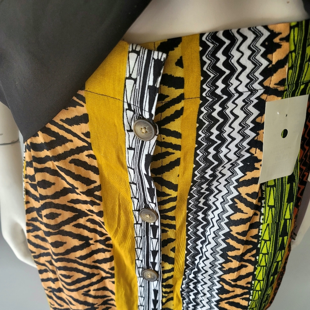 BRAND NEW! Live 4 Truth Zebra Print Button Down Skirt